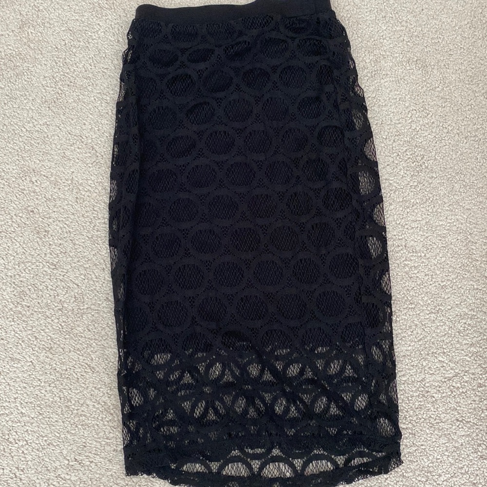 Bar 3 midi lace skirt size xs